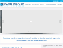 Tablet Screenshot of farrgroup.com